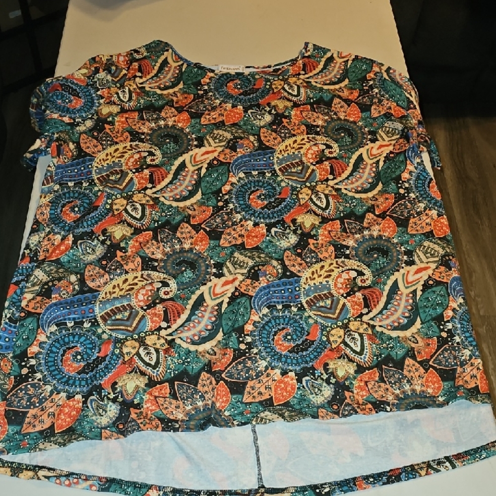 Fantaslook Plus Sz Womens Top. Sz 4xl!! Gorgeous Colors
